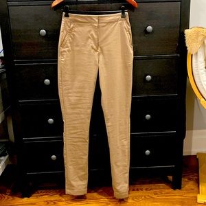 Kit and Ace size 2 Taupe coloured high-waisted pants